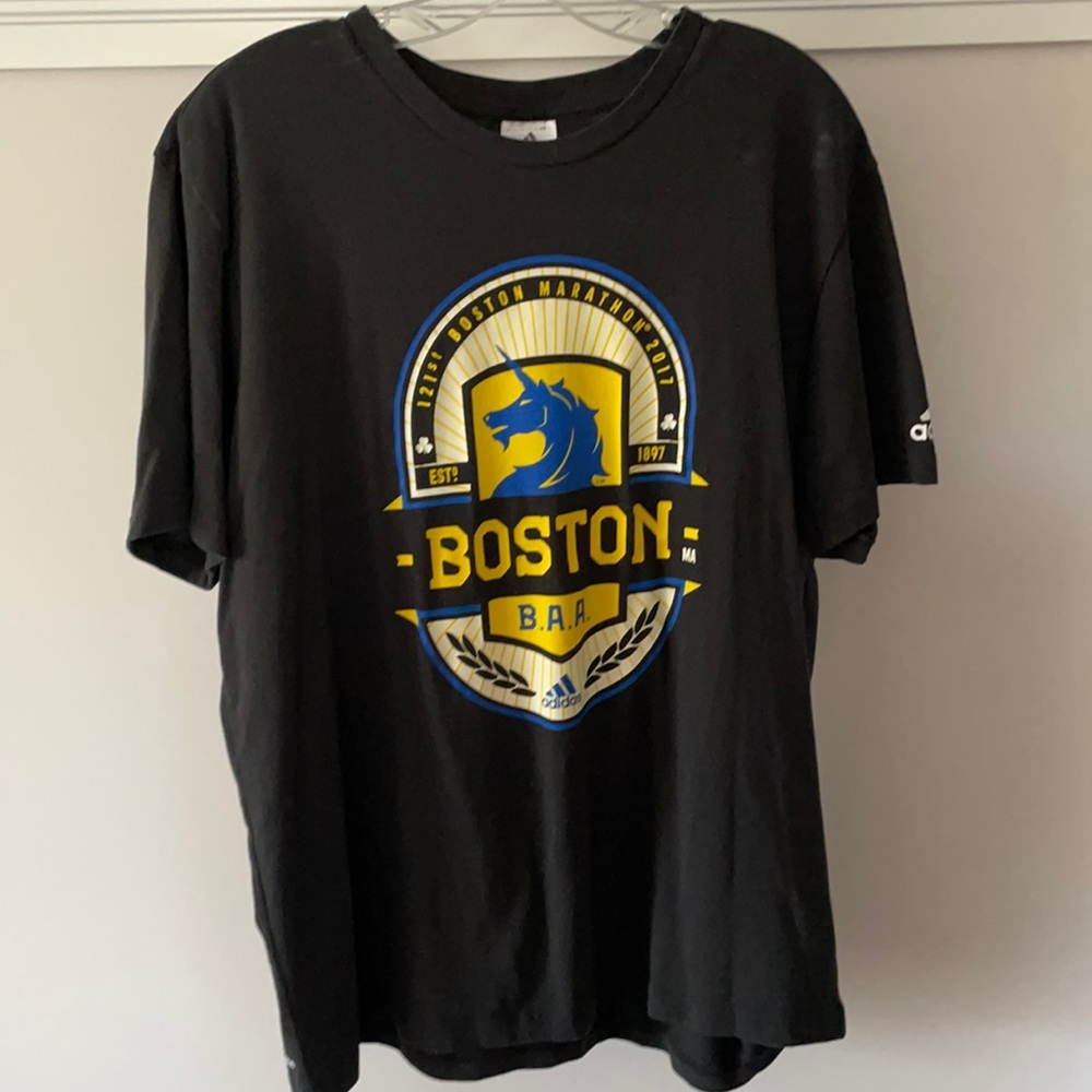 2017 Adidas Boston Marathon T-Shirt